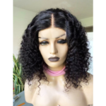 Closure curly wig 12 inches