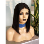 Closure bob wig 12 inches high density